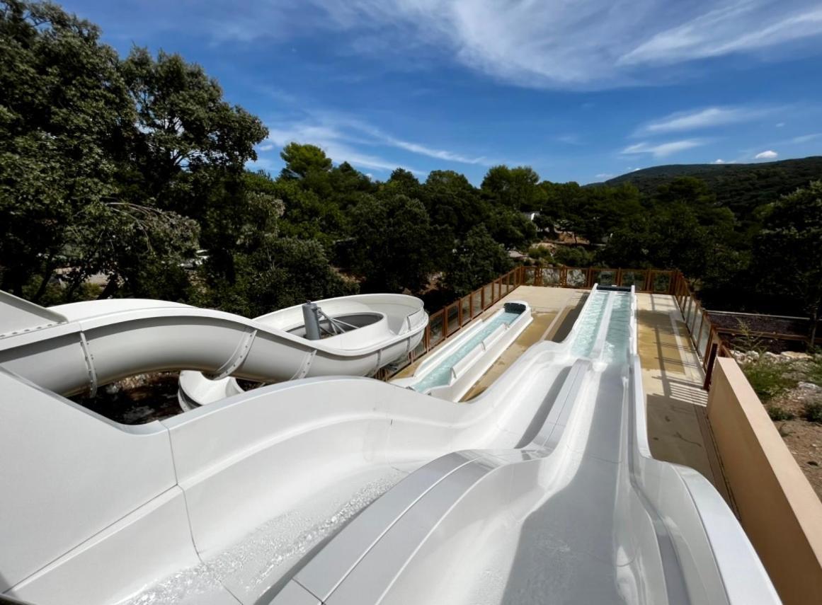 Mobil-Home Dans Camping 4* Saint-Laurent-du-Verdon Eksteriør bilde