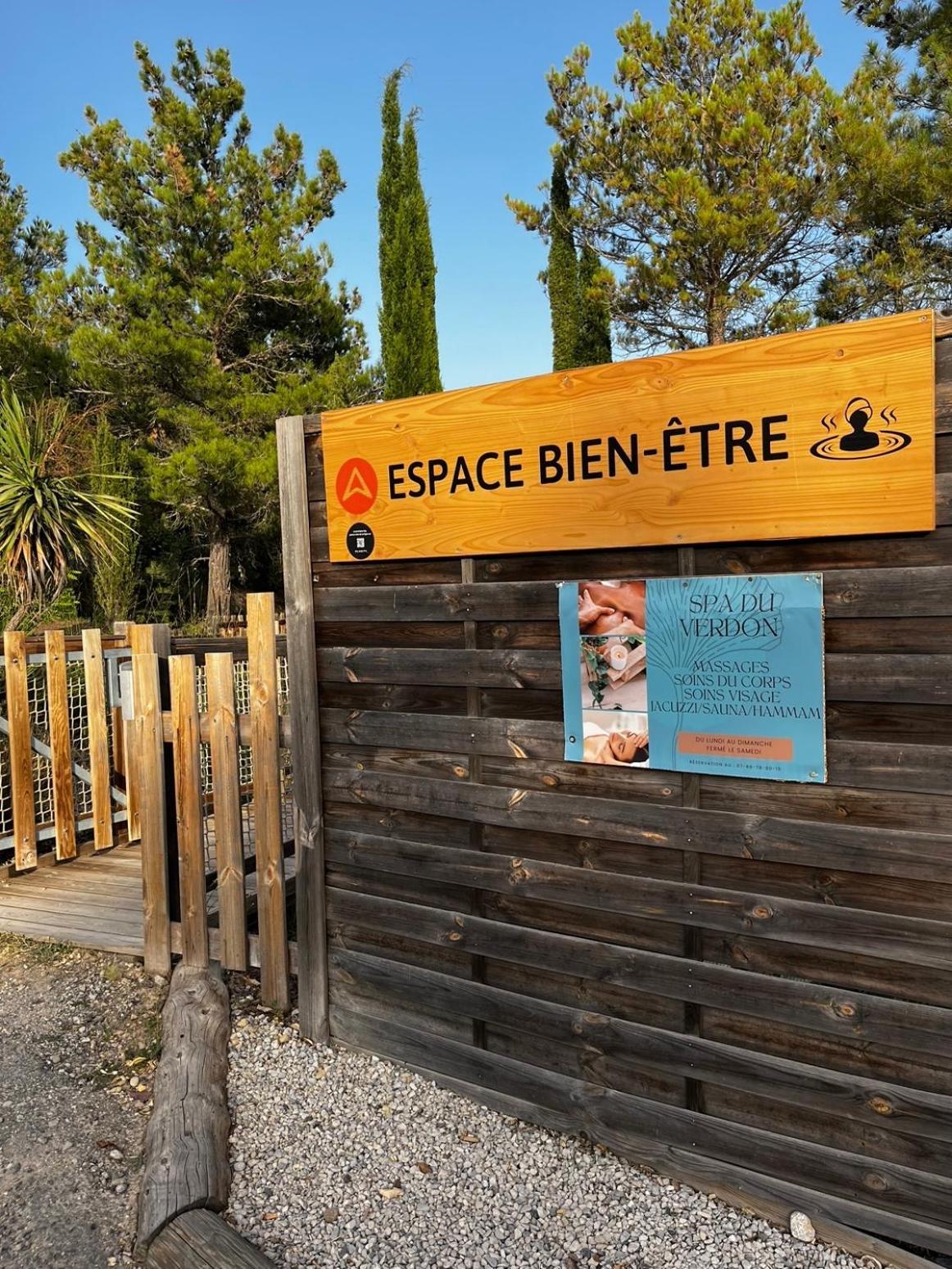 Mobil-Home Dans Camping 4* Saint-Laurent-du-Verdon Eksteriør bilde